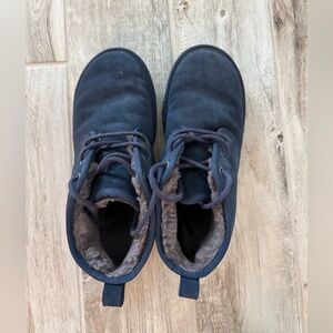UGG Neumel Chukka Suede Lace Up Ankle Boots Size 9